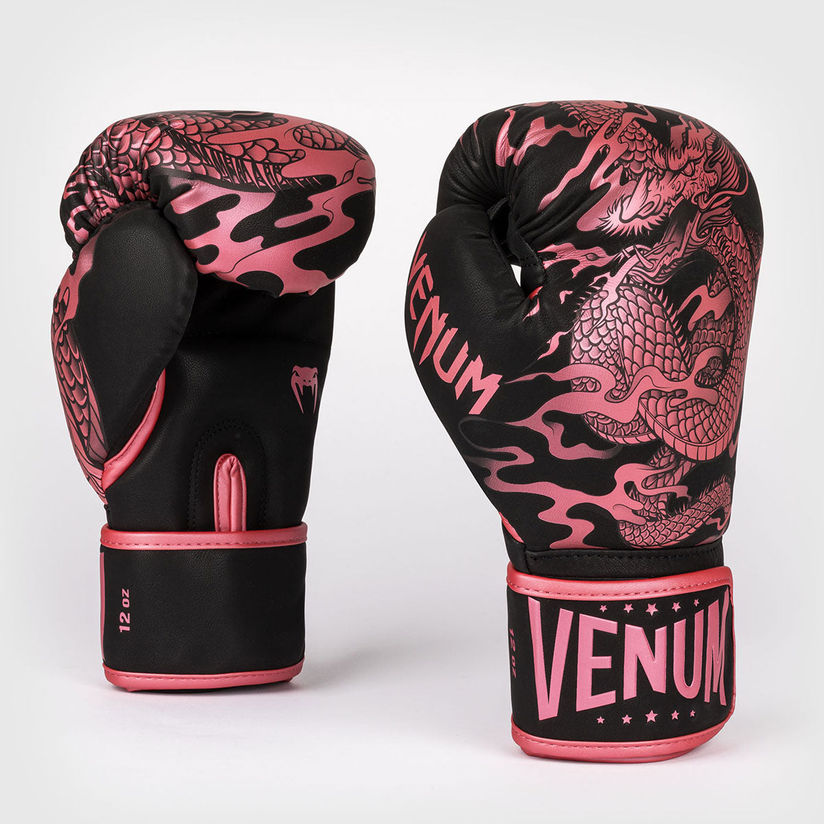 Boxing gloves Venum Dragon's Flight Black-pink - Boxing gloves