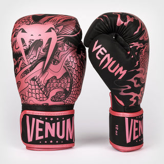 Boxing gloves Venum Dragon's Flight Black-pink 
