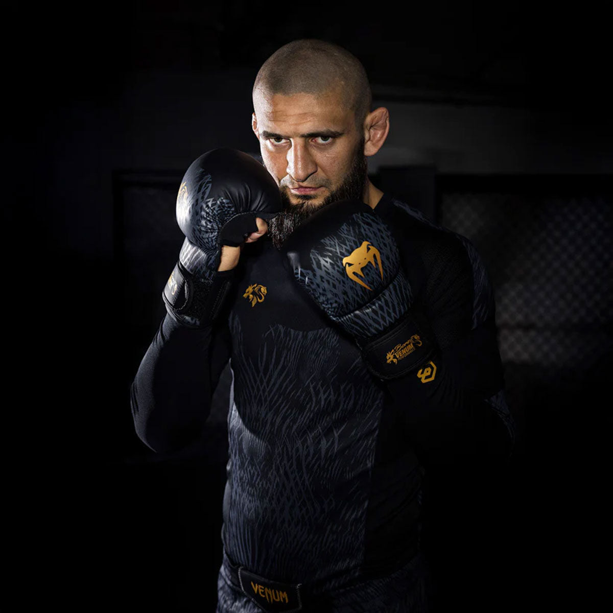 MMA gloves x Chimaev Wild Borz Black - Combat Arena
