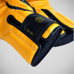 Thai boxing gloves Fairtex Super Sparring BGV18 Black-Gold