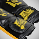 Thai boxing gloves Fairtex Super Sparring BGV18 Black-Gold
