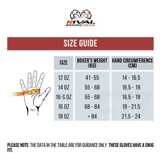 Boxing gloves Rival Evolution Sparring RS11V