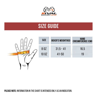 Kids boxing gloves Rival Future RS-FTR Black-white-red