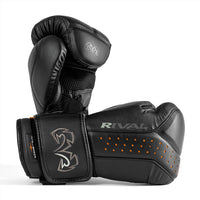 Bag gloves Rival RB10 Intelli-Shock Black-Combat Arena