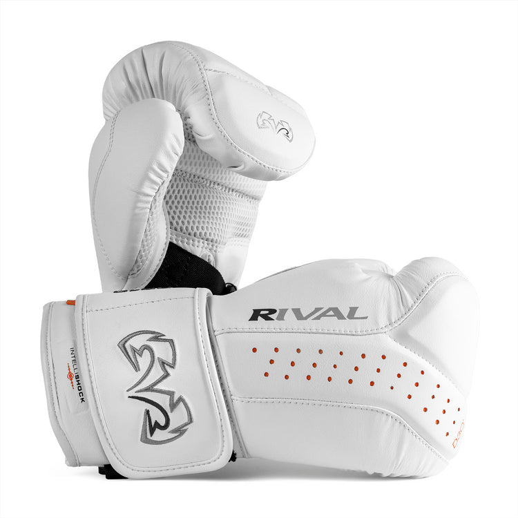 Bag gloves Rival RB10 Intelli-Shock White – Combat Arena