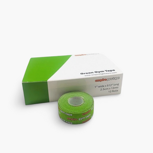 Green tape Empire Gym Tape 2.5 cm x 13 m - Box of 12 pcs 