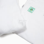 White judogi Adidas J730 Champion III IJF without stripes 