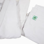 White judogi Adidas J730 Champion III IJF without stripes 