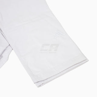 White judogi Adidas J730 Champion III IJF without stripes 