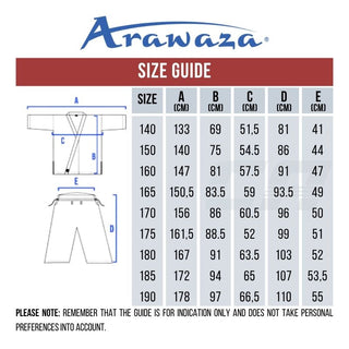 Karategi Arawaza Kumite Deluxe Evo WKF white embroidery 