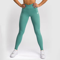 Leggings Women Venum Essential Aqua green-Combat Arena