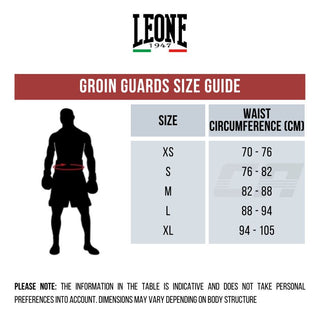 Groin guard Man Leone PR321 Black 