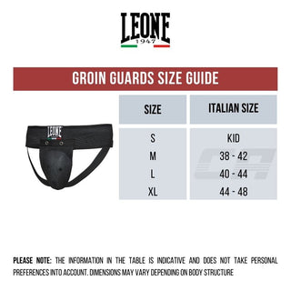 Groin guard Man Leone PR321 Black