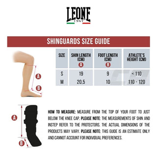 shinguards child Leone Smart Junior PT135J