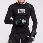 Maglia a compressione Leone Flag ABX808