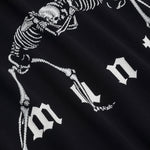 Maglia a maniche lunghe Manto Bones Nero-Combat Arena