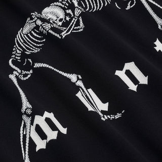 Maglia a maniche lunghe Manto Bones Nero-Combat Arena