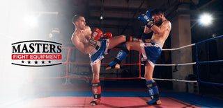 Foot guards Point Fighting Masters WAKO Red