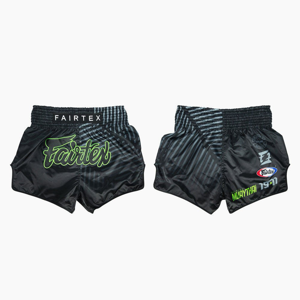 Kick-thai shorts Fairtex BS1924 Racer Black – Combat Arena