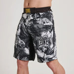 Pantaloncini MMA Leone IUTER Barbed Wire AB04IU Nero-Combat Arena