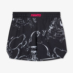Pantaloncini MMA Manto Flux Nero-Combat Arena
