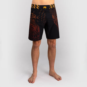 MMA shorts Venum Quetzal Fury Black-red-Combat Arena