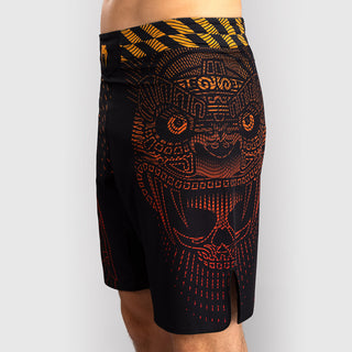 MMA shorts Venum Quetzal Fury Black-red 