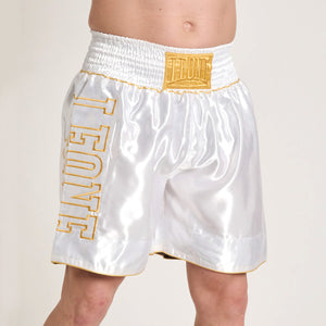 Boxing shorts Leone DNA Premium AB233 White-Combat Arena