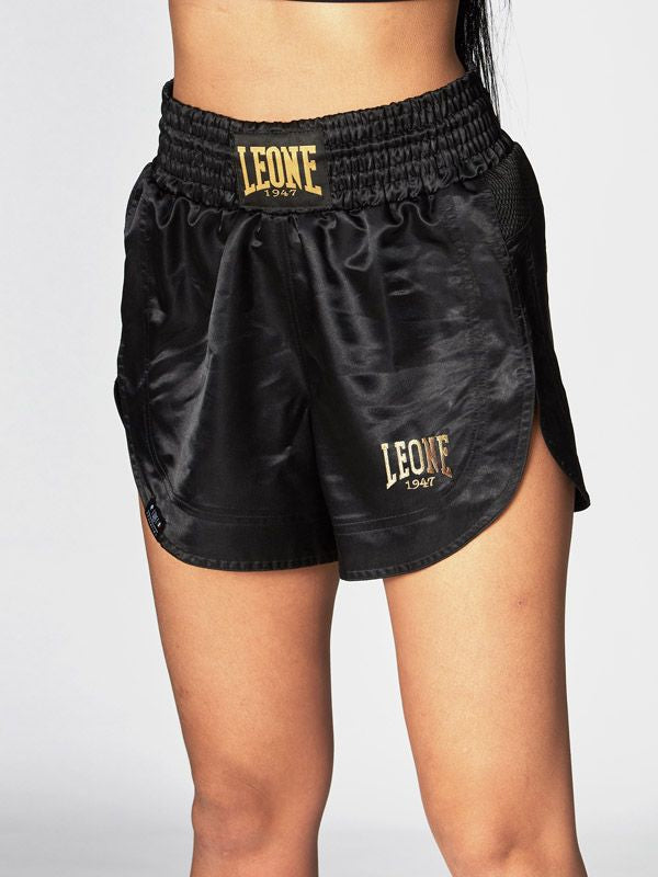 Pantaloncini Kick-Thai Donna LEONE 1947 - Satin, Vita Media, Per Allenamento E Arti Marziali - Foto 7