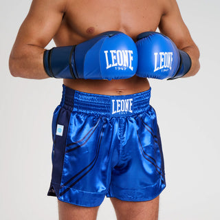 Pantaloncini kick WAKO Leone AB996 Blu-Combat Arena