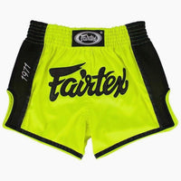 Pantaloncini kick-thai Fairtex BS1706 Lime