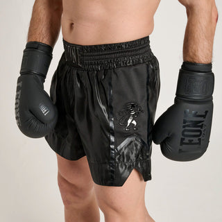 Pantaloncini kick-thai Leone Black Lion AB999-Combat Arena