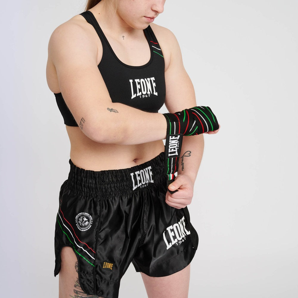 Kick-thai shorts Leone Flag AB965 – Combat Arena