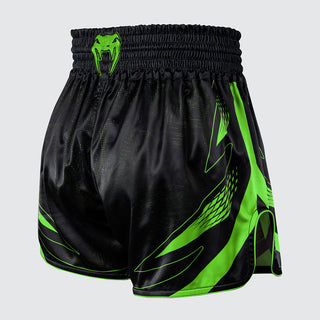 Shorts kick-thai Venum Amazonia Reborn Black-green-Combat Arena