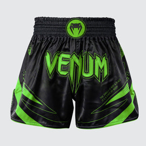 Shorts kick-thai Venum Amazonia Reborn Black-green-Combat Arena
