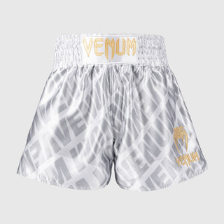 Shorts kick-thai Venum Contender XT White-silver 