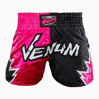 Shorts kick-thai Venum Inferno 2.0 Pink-black-Combat Arena