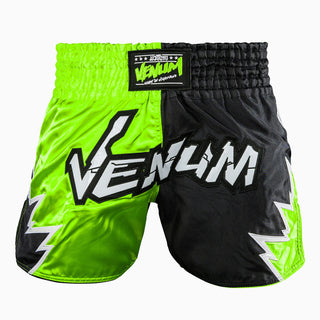 Shorts kick-thai Venum Inferno 2.0 Green-black-Combat Arena