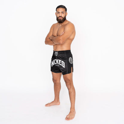 Short de Boxe Thaï Wicked One Kingdom Grey - Yuki Sport - Boxe et MMA