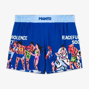 MMA shorts Manto Gym 3.0 Blue 