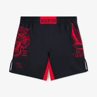 Pantaloncini MMA Manto Miko Nero-Combat Arena