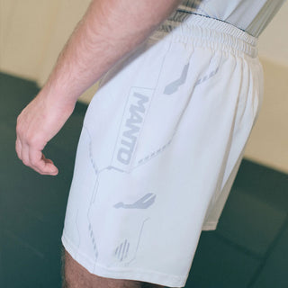 MMA shorts Manto Shield White 