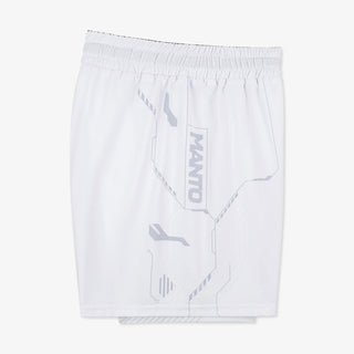 MMA shorts Manto Shield White 