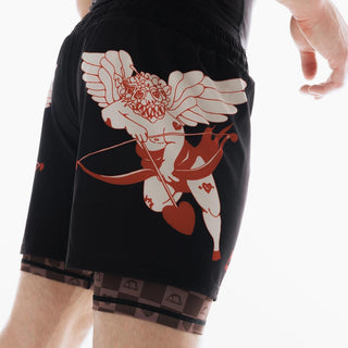 MMA shorts Manto Tuff Luv black