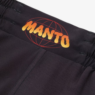 MMA shorts Manto Warsaw To Tokyo Black 