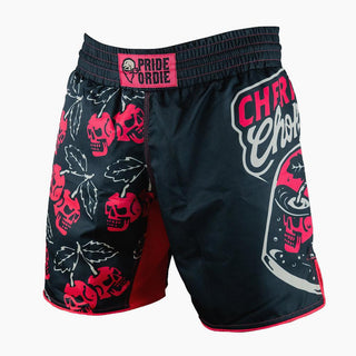 MMA shorts Pride or Die Cherry Choke 