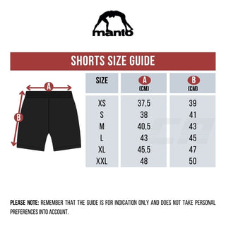 MMA shorts Manto Miko Black 