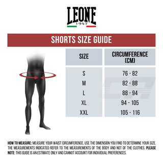 MMA shorts Leone Primal Instinct AB935 Black 