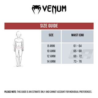 Shorts Child kick-thai Venum Classic Black-white 