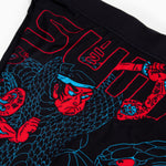 Compression Shorts Half Sumo Black Mamba Neon 